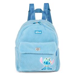 Mochila Infantil Stitch Luxcel Azul BS76024SC