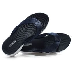 Chinelo Feminino Skechers On The Go Azul 15304BR