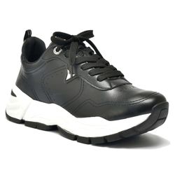 Tênis Casual Feminino Via Marte Preto 140-003-01