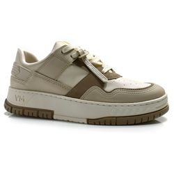 Tênis Casual Feminino Via Marte Creme 219-003-04