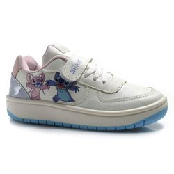 Tênis Infantil Stitch do 28 ao 35 Branco DST01DY