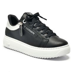 Tênis Casual Feminino Via Marte Preto 206-001-01