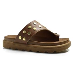 Sandália Flat Feminina Vizzano Marrom 6510.117.7286