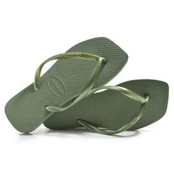 Chinelo Havainas Slim Square Verde 4148301