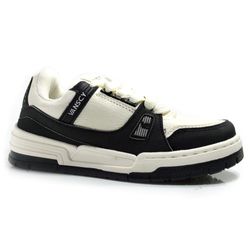 Tênis Casual Unissex Vanscy Off White V3855