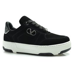 Tênis Casual Feminino Via Marte Preto 287-001-01