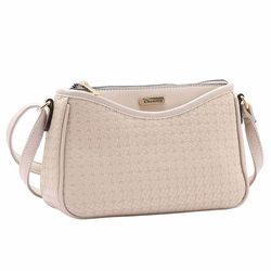 Bolsa Transversal Feminina Chenson Bege 3484956