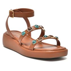 Papete Feminina Via Marte Marrom 267-001-01