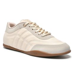 Tênis Casual Feminino Via Marte Creme 317-002-02